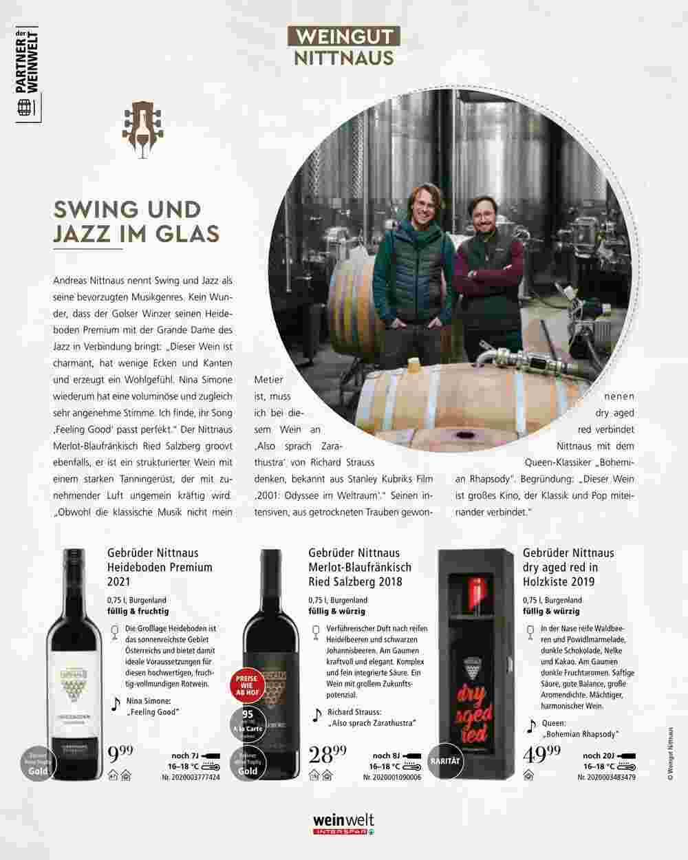 Weinwelt Interspar Flugblatt (ab 01.12.2023) - Angebote und Prospekt - Seite 26