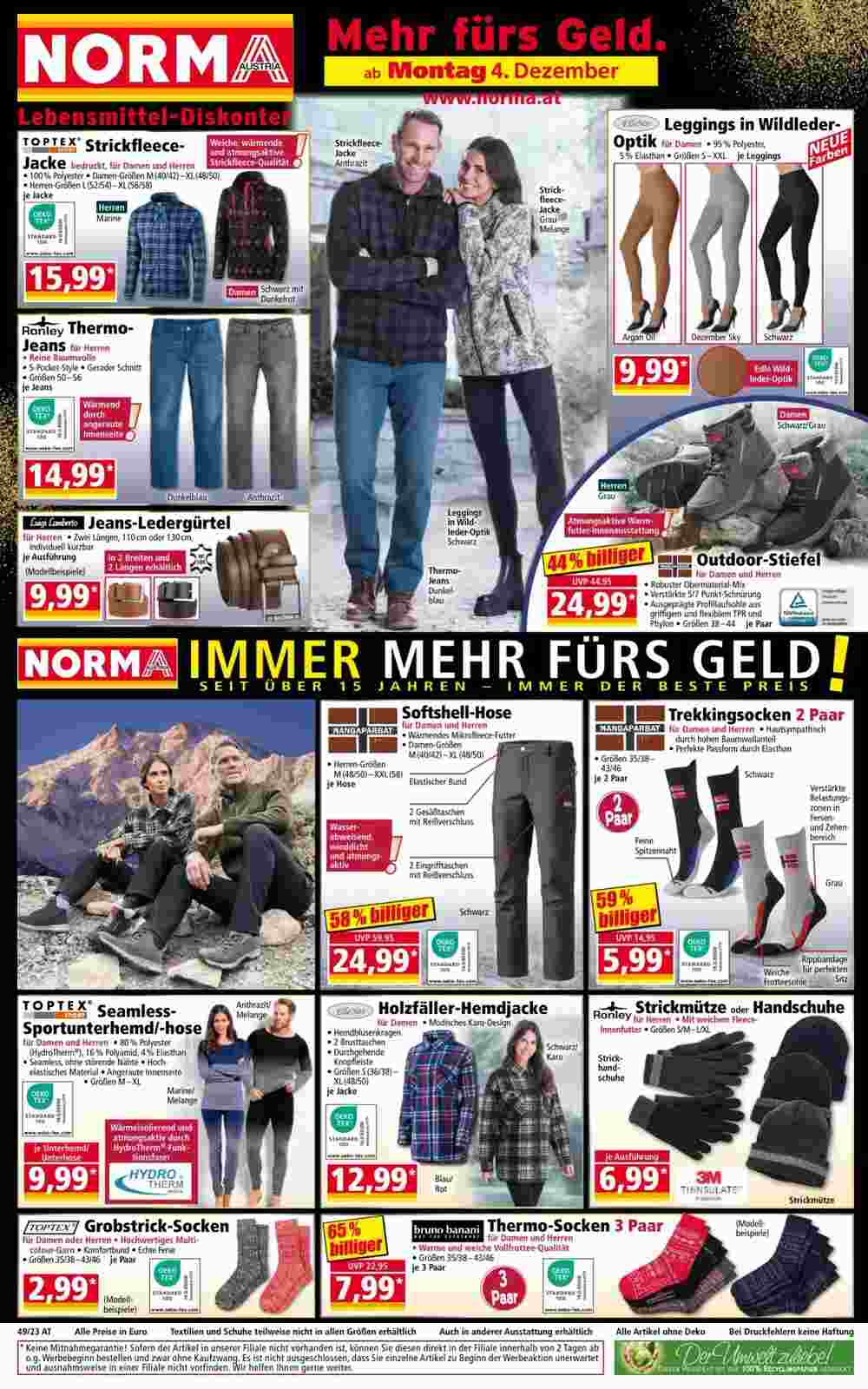 Norma Flugblatt (ab 03.12.2023) - Angebote und Prospekt - Seite 1