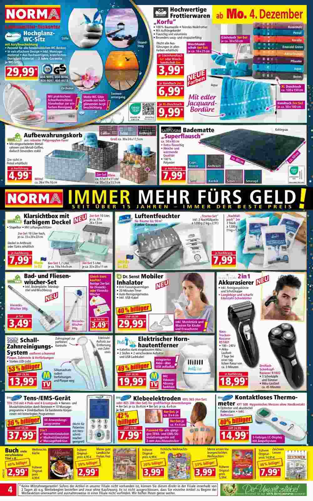 Norma Flugblatt (ab 03.12.2023) - Angebote und Prospekt - Seite 4