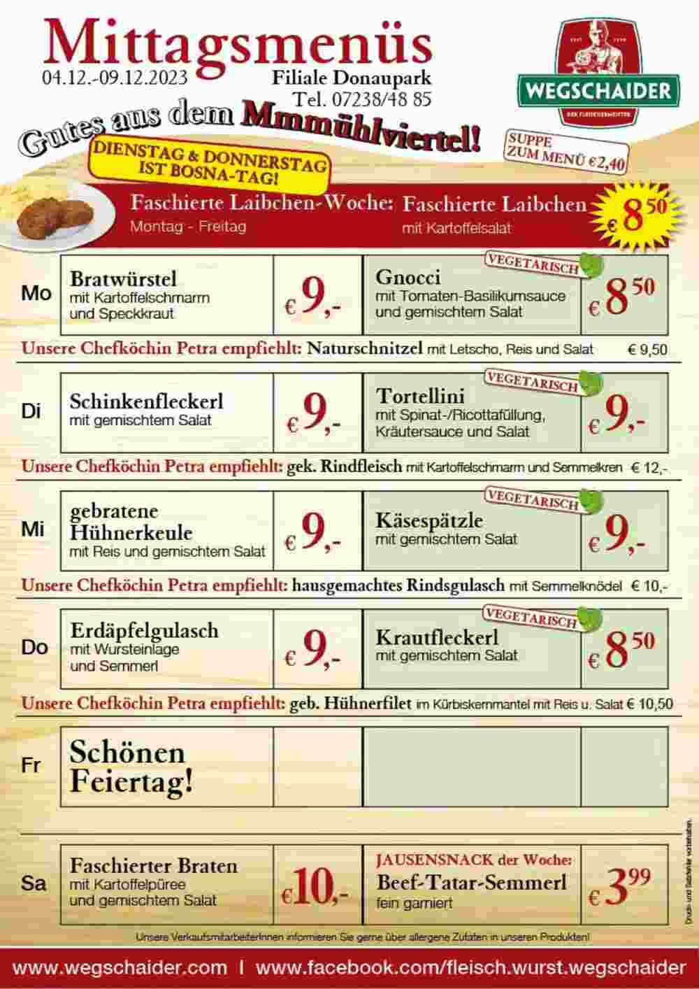 Wegschaider Flugblatt (ab 04.12.2023) - Angebote und Prospekt - Seite 7