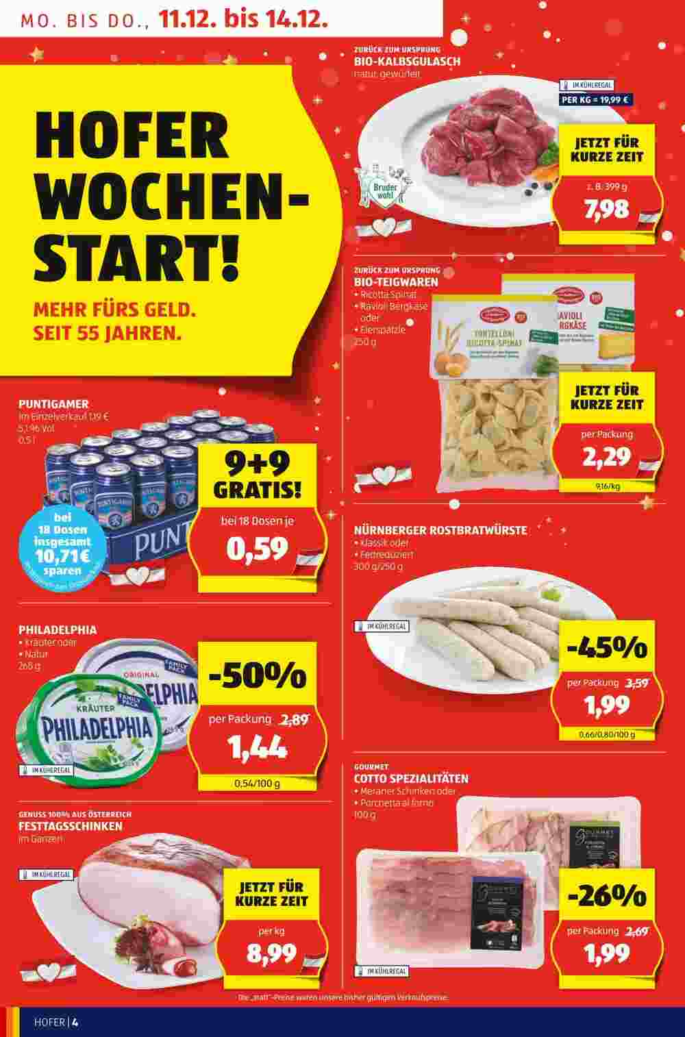 Hofer Flugblatt (ab 07.12.2023) - Angebote und Prospekt - Seite 4