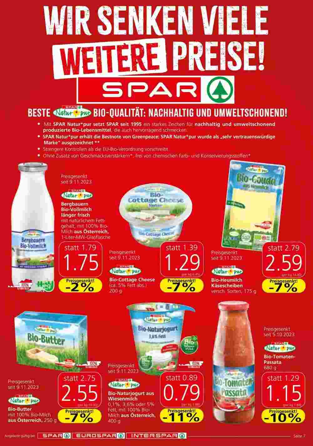 Eurospar Flugblatt (ab 07.12.2023) - Angebote und Prospekt - Seite 7