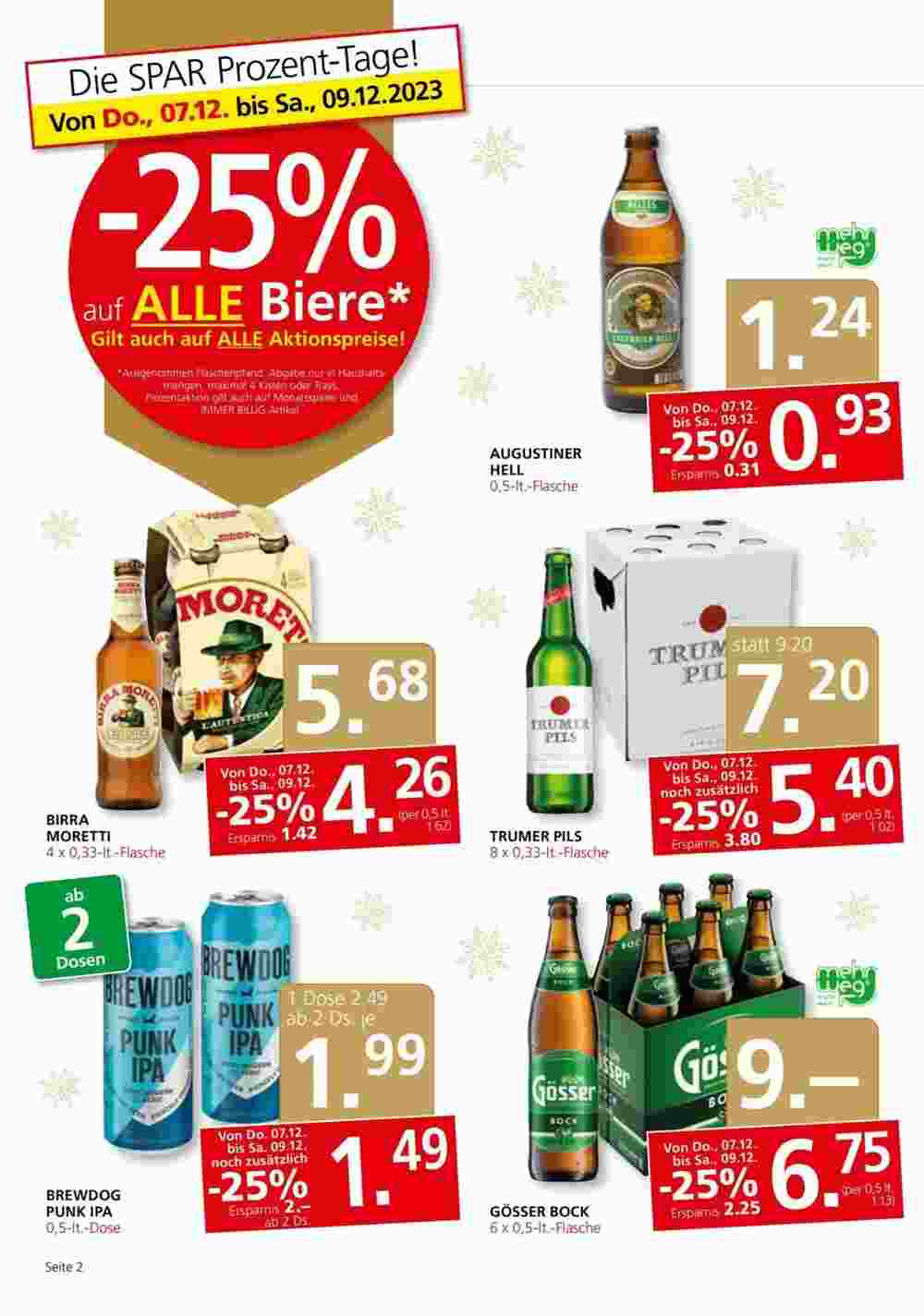 SPAR Gourmet Flugblatt (ab 07.12.2023) - Angebote und Prospekt - Seite 2