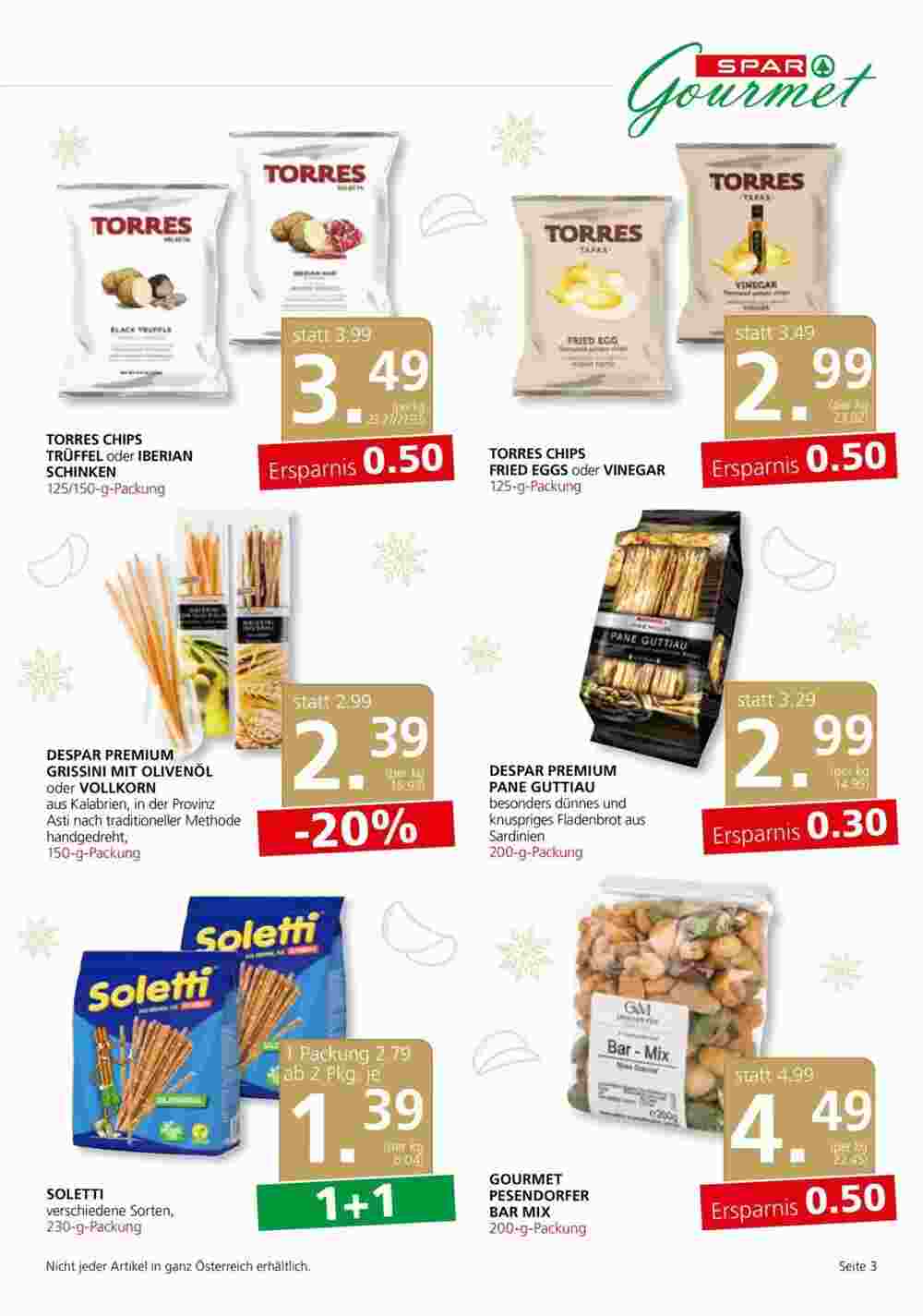 SPAR Gourmet Flugblatt (ab 07.12.2023) - Angebote und Prospekt - Seite 3