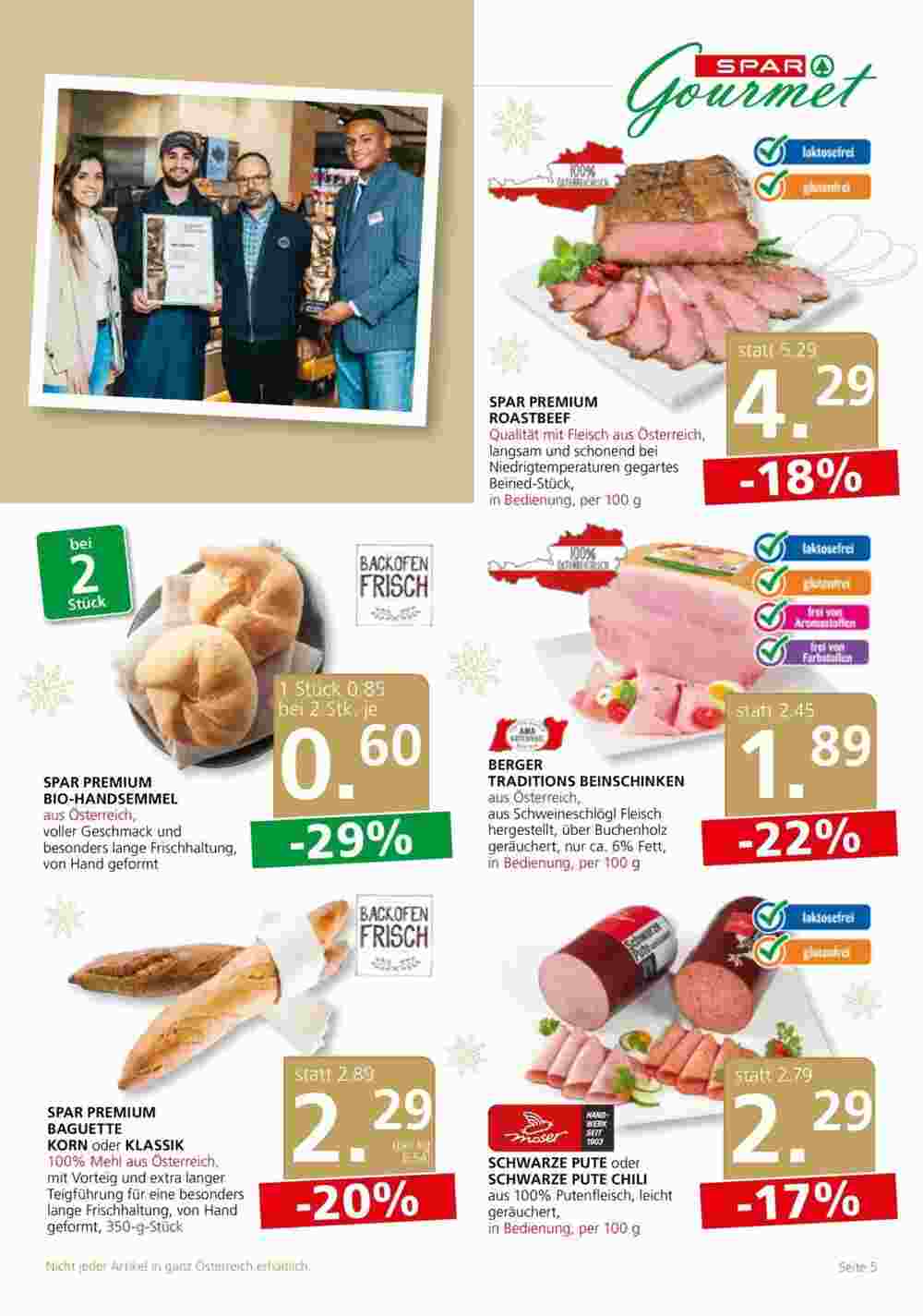 SPAR Gourmet Flugblatt (ab 07.12.2023) - Angebote und Prospekt - Seite 5