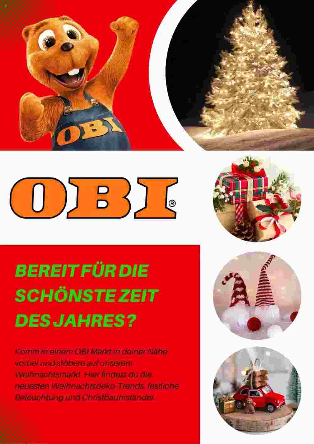 OBI Flugblatt (ab 08.12.2023) - Angebote und Prospekt - Seite 1