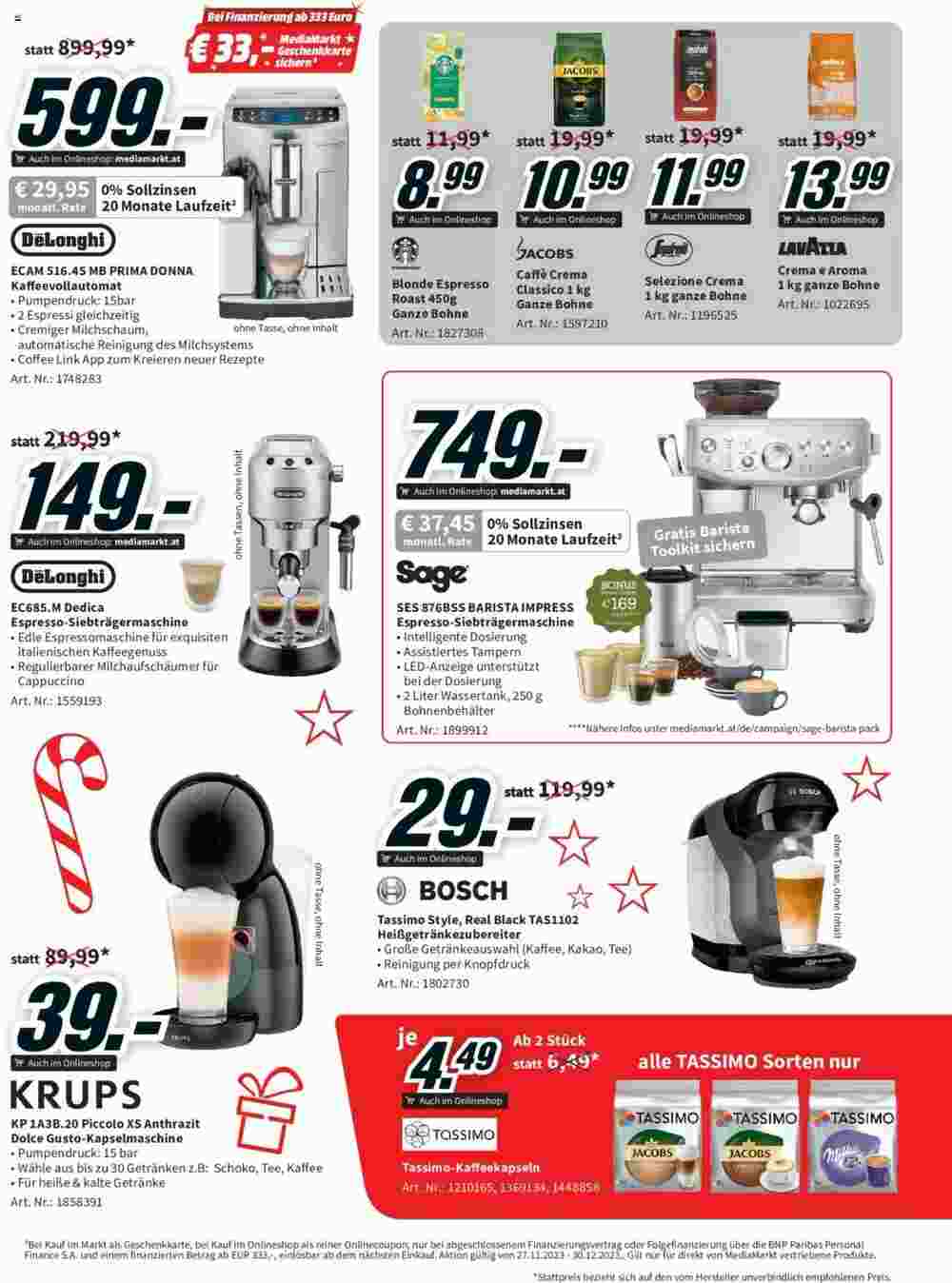 Media Markt Flugblatt (ab 11.12.2023) - Angebote und Prospekt - Seite 31