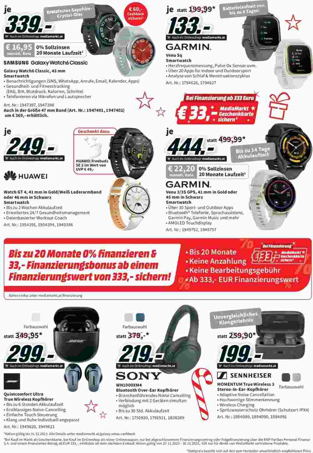 Media Markt Flugblatt (ab 11.12.2023) - Angebote und Prospekt - Seite 9