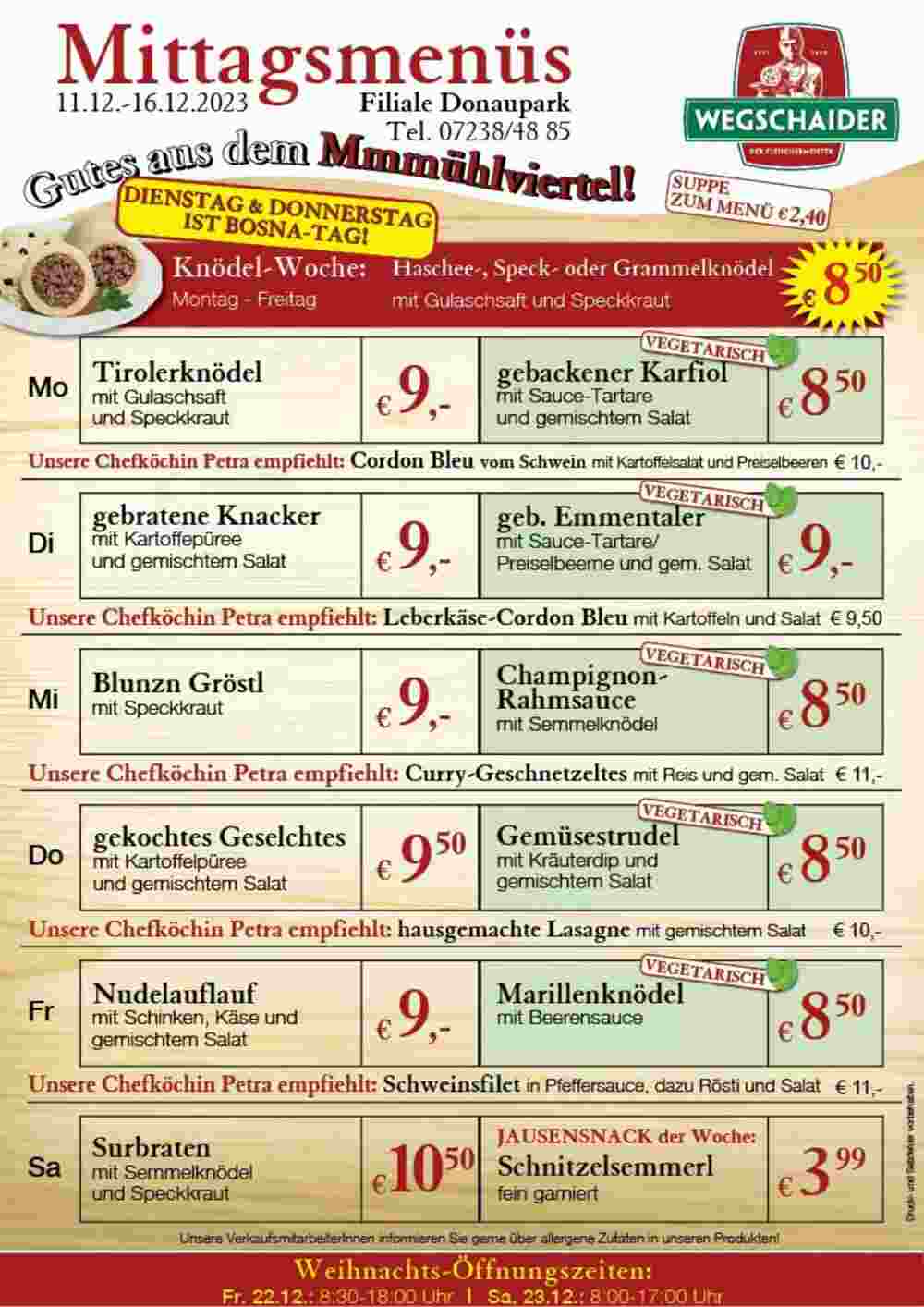 Wegschaider Flugblatt (ab 11.12.2023) - Angebote und Prospekt - Seite 6