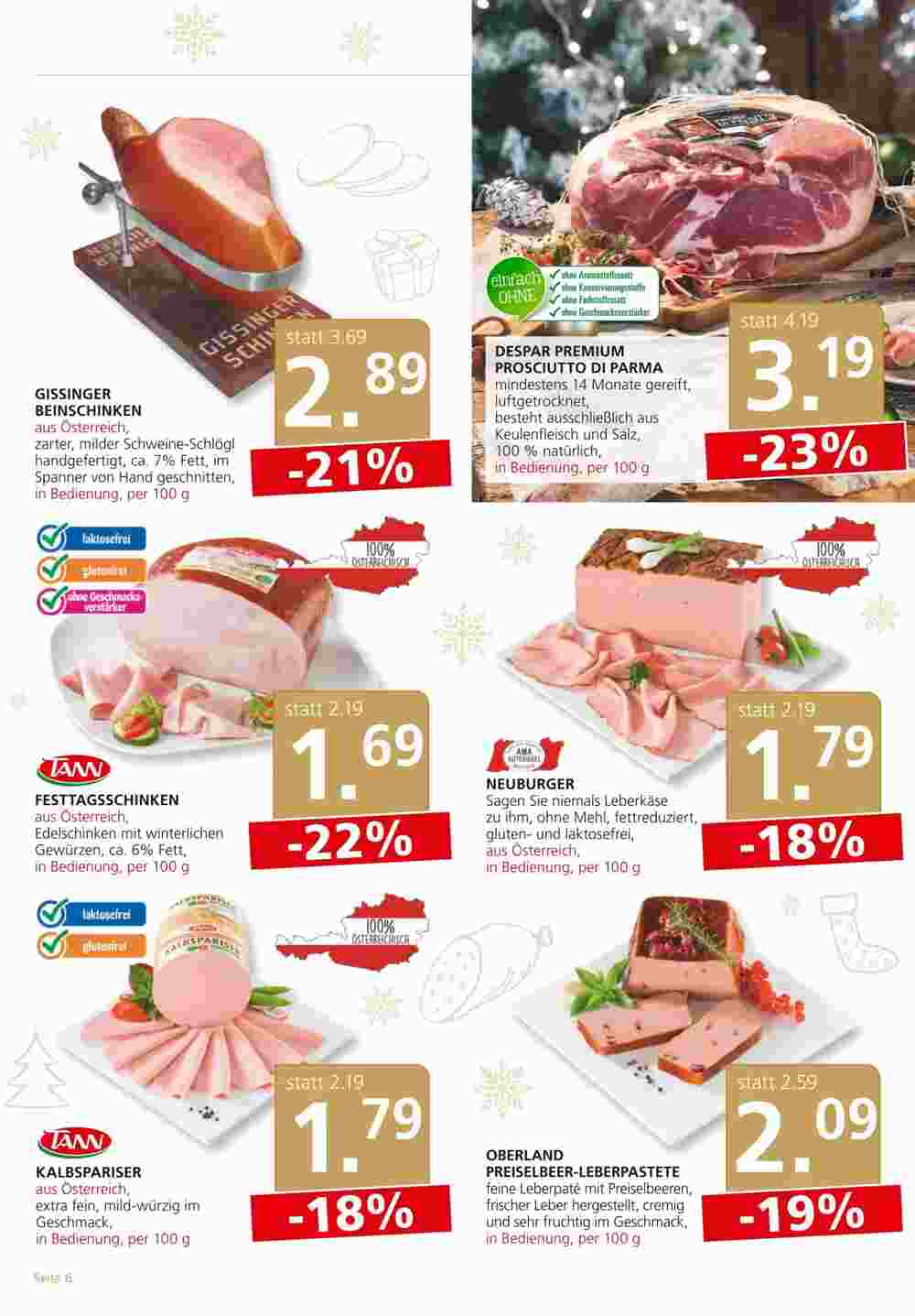 SPAR Gourmet Flugblatt (ab 14.12.2023) - Angebote und Prospekt - Seite 6