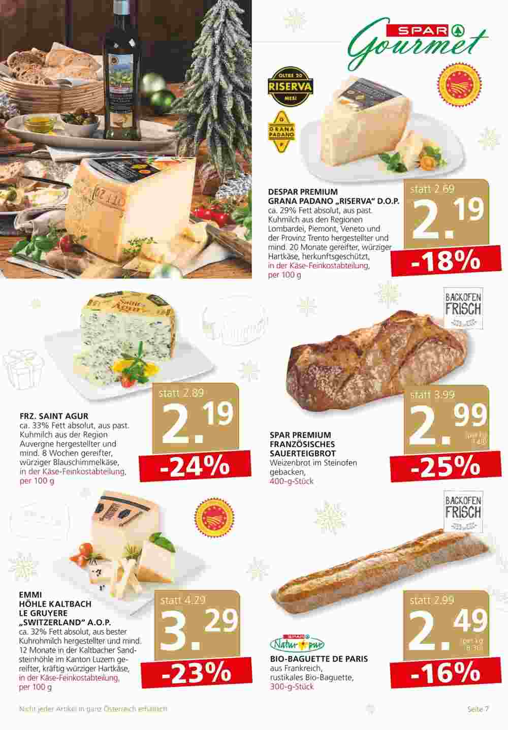 SPAR Gourmet Flugblatt (ab 14.12.2023) - Angebote und Prospekt - Seite 7