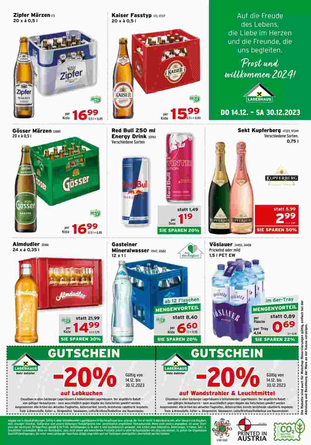 Salzburger Lagerhaus Flugblatt (ab 14.12.2023) - Angebote und Prospekt - Seite 12