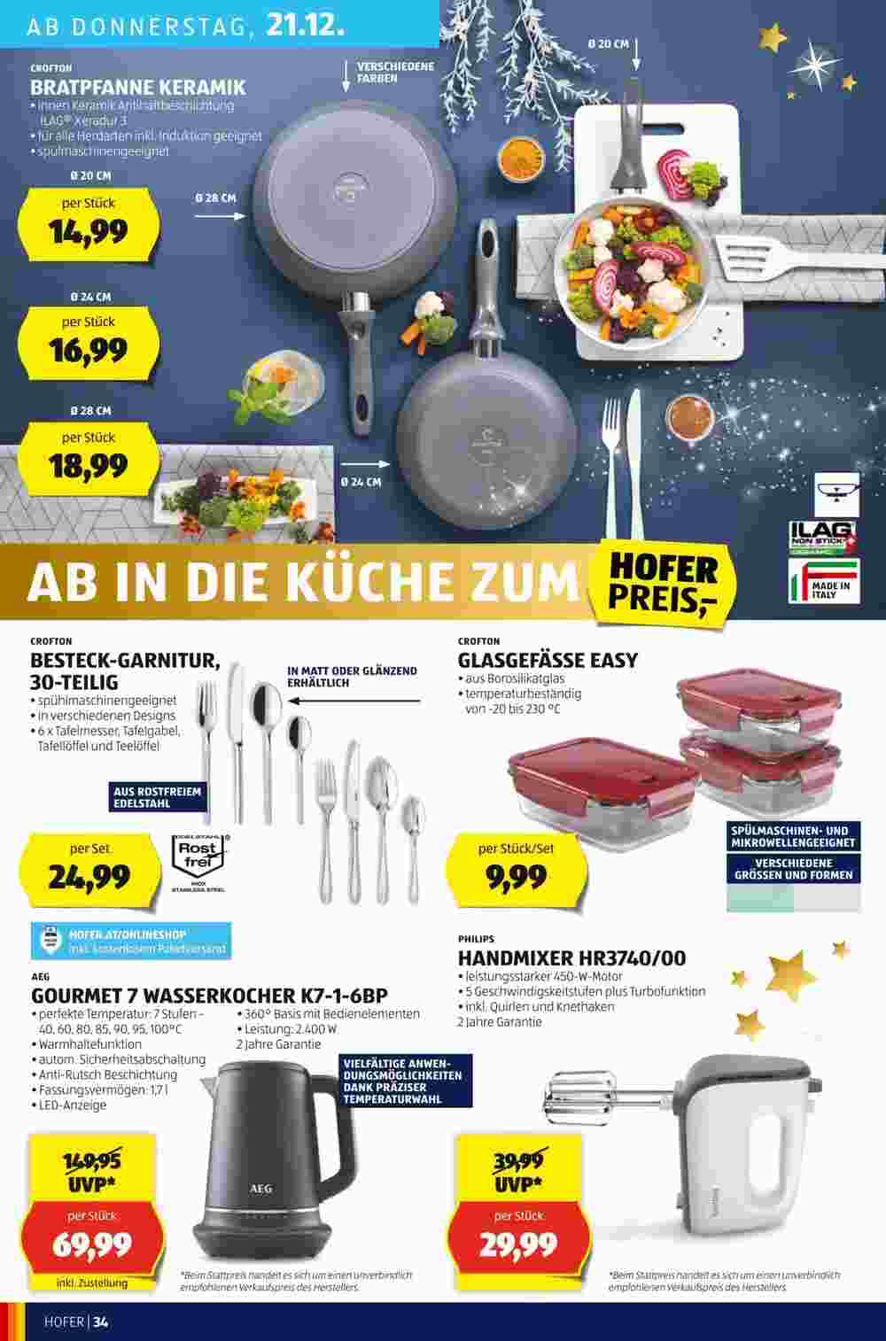 Hofer Flugblatt (ab 15.12.2023) - Angebote und Prospekt - Seite 36