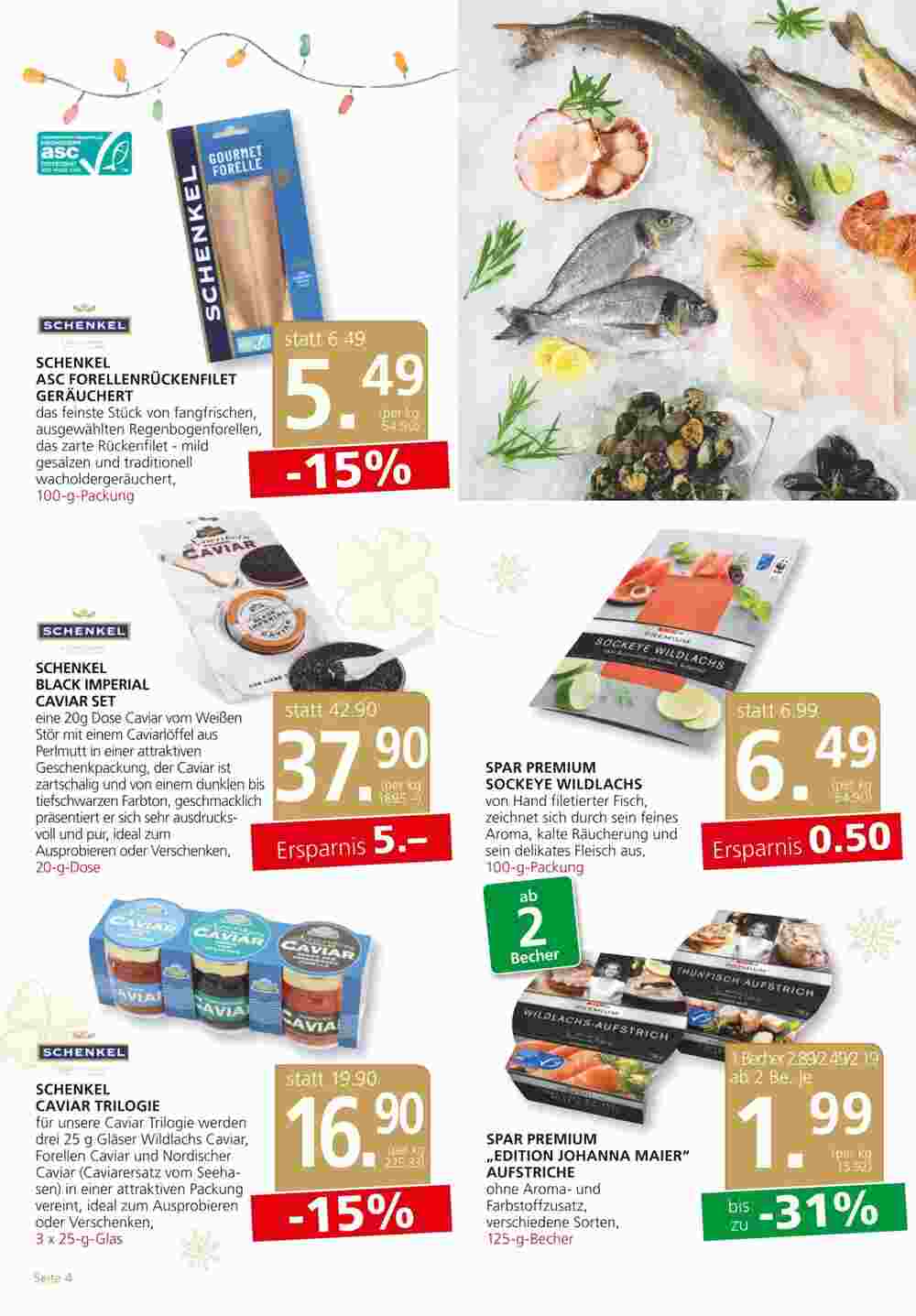 SPAR Gourmet Flugblatt (ab 20.12.2023) - Angebote und Prospekt - Seite 4