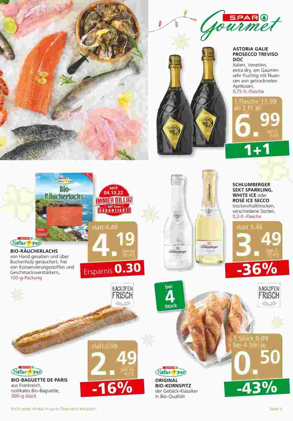 SPAR Gourmet Flugblatt (ab 20.12.2023) - Angebote und Prospekt - Seite 5