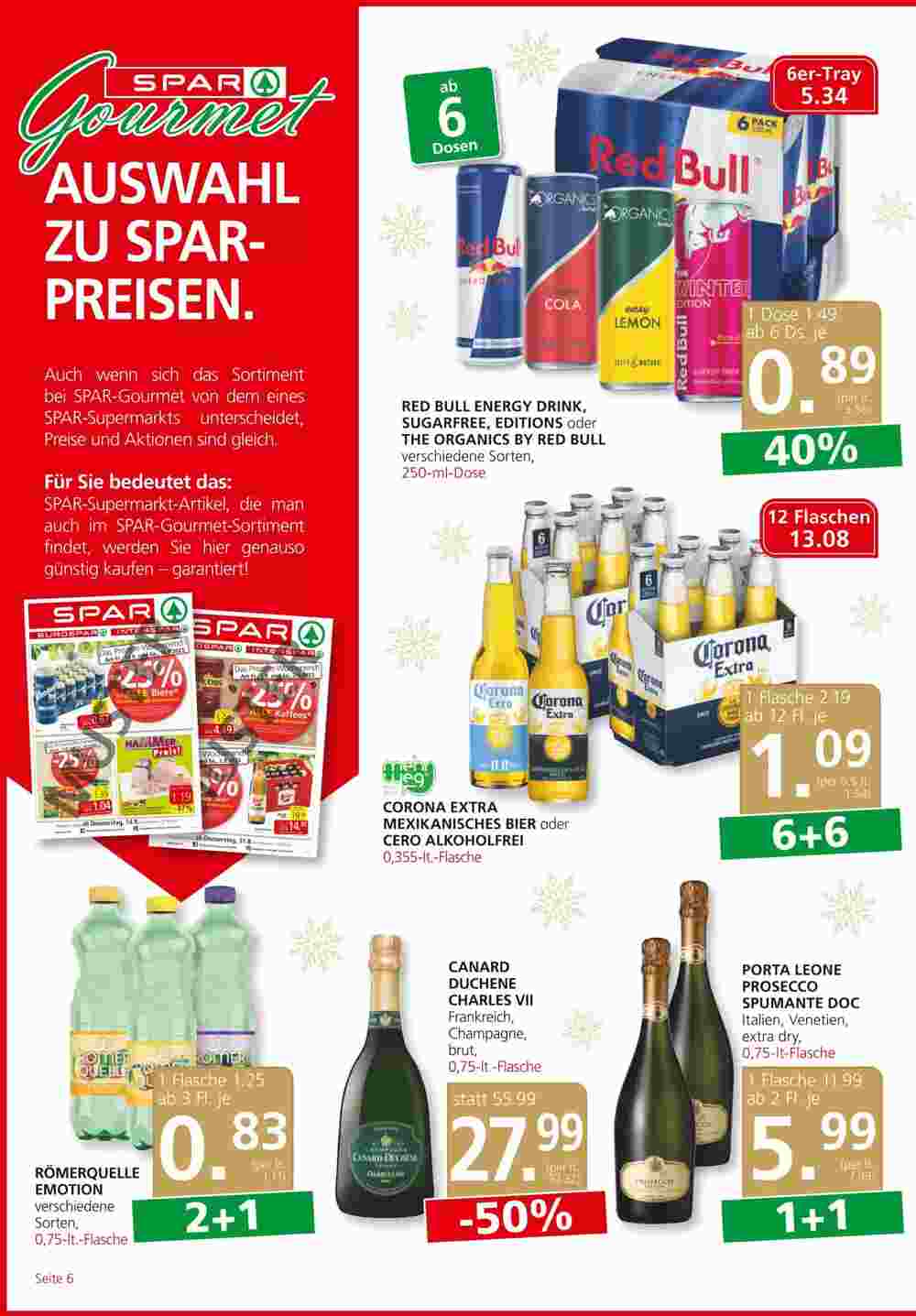 SPAR Gourmet Flugblatt (ab 20.12.2023) - Angebote und Prospekt - Seite 6