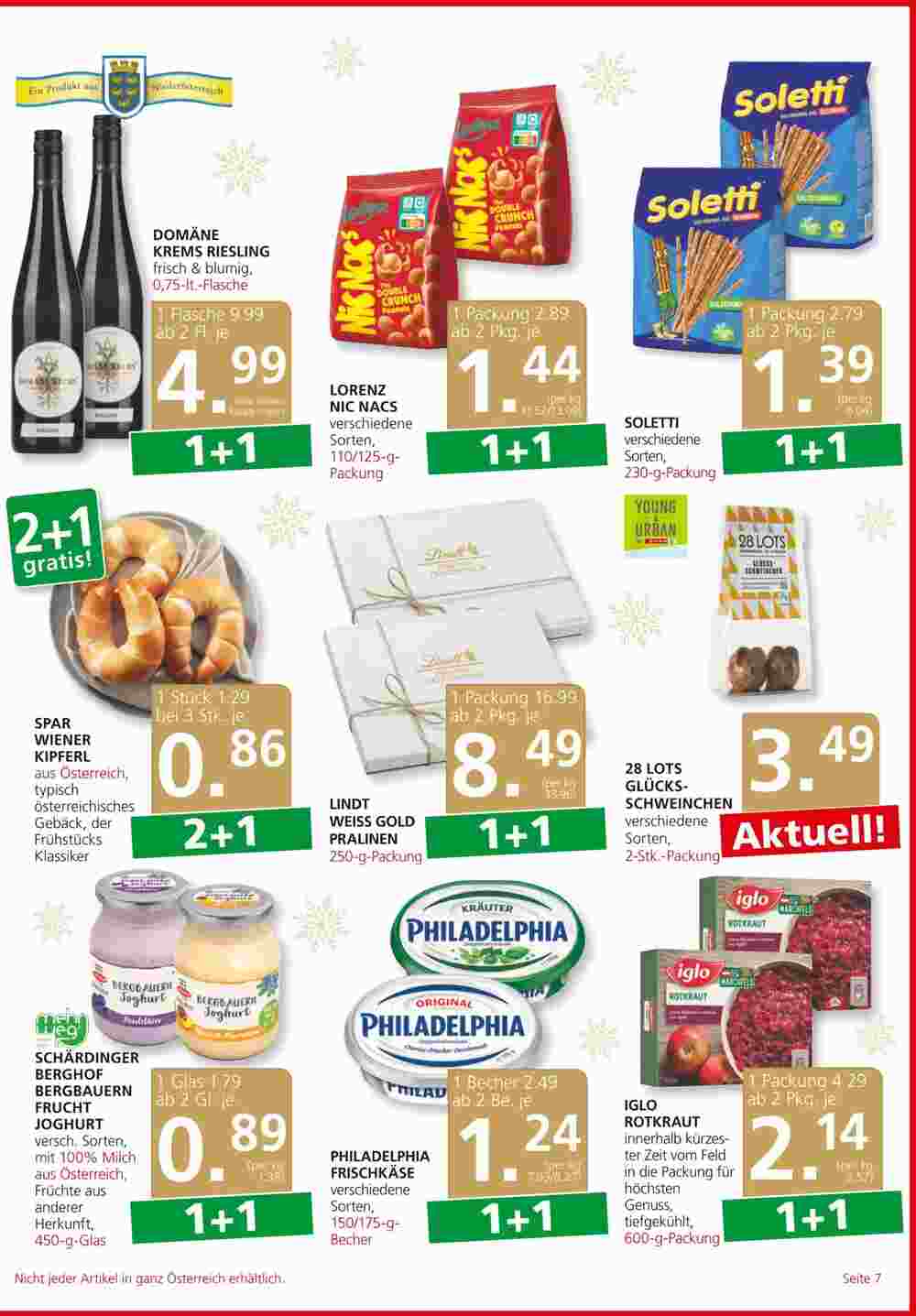 SPAR Gourmet Flugblatt (ab 20.12.2023) - Angebote und Prospekt - Seite 7