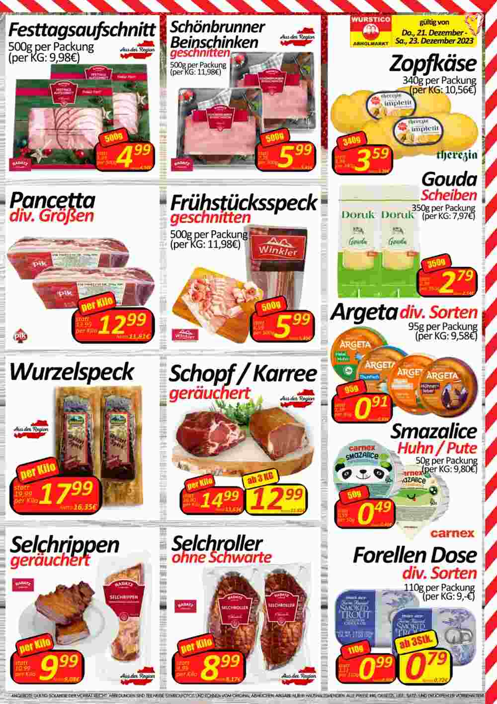 Wurstico Flugblatt (ab 21.12.2023) - Angebote und Prospekt - Seite 3