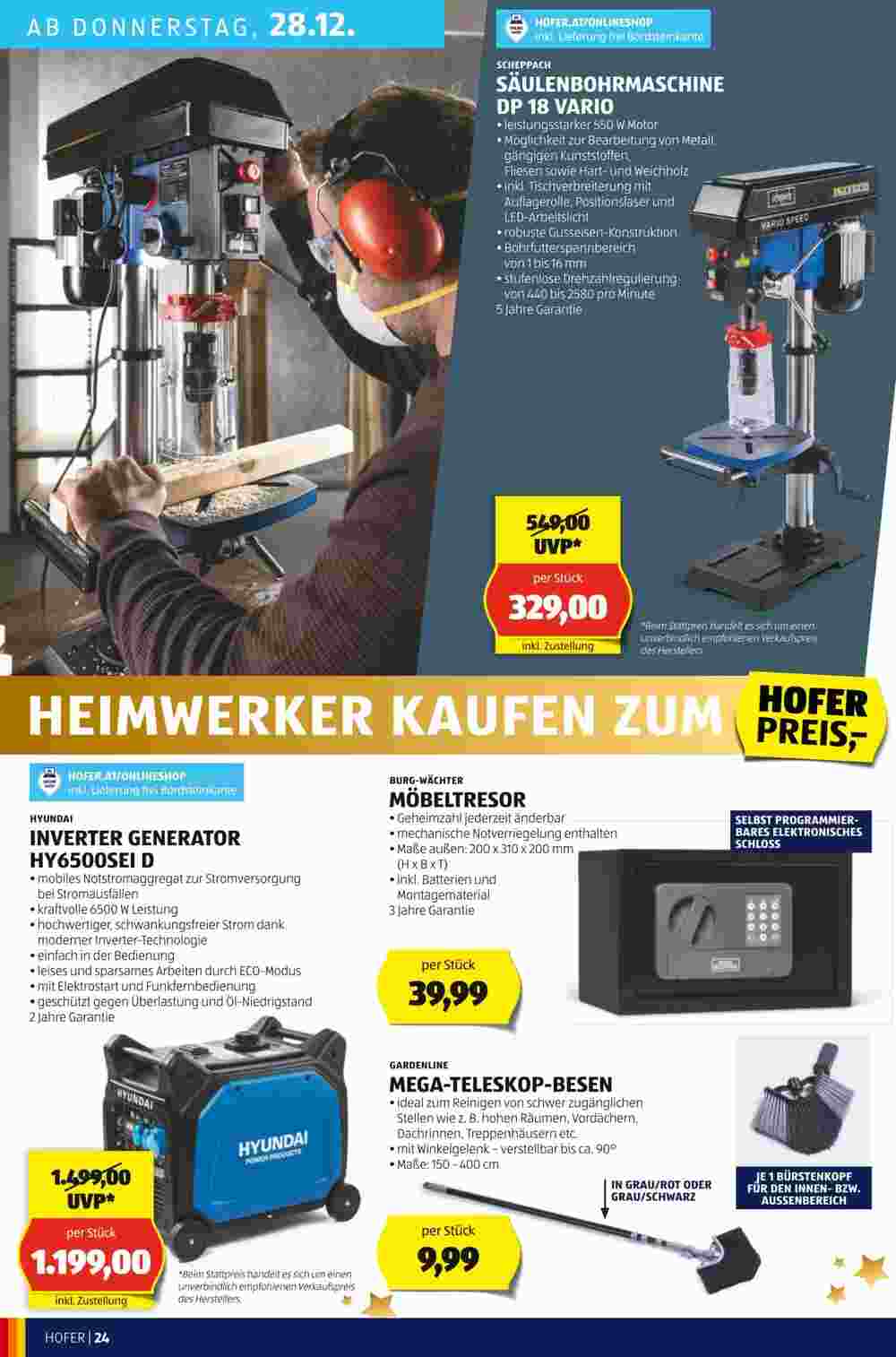Hofer Flugblatt (ab 22.12.2023) - Angebote und Prospekt - Seite 26