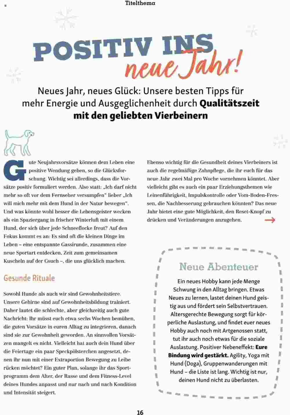 Fressnapf Flugblatt (ab 03.01.2024) - Angebote und Prospekt - Seite 16
