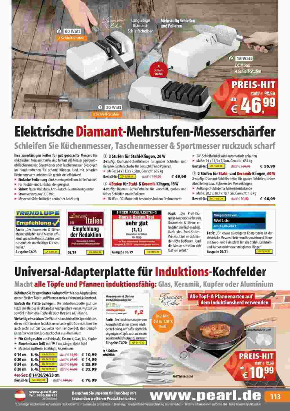 Pearl Flugblatt (ab 03.01.2024) - Angebote und Prospekt - Seite 113