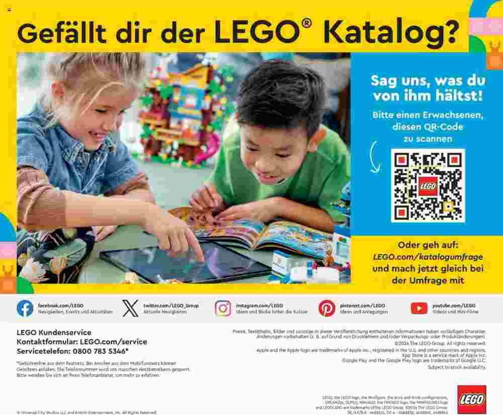 Lego Flugblatt (ab 04.01.2024) - Angebote und Prospekt - Seite 124