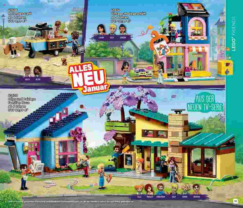 Lego Flugblatt (ab 04.01.2024) - Angebote und Prospekt - Seite 33