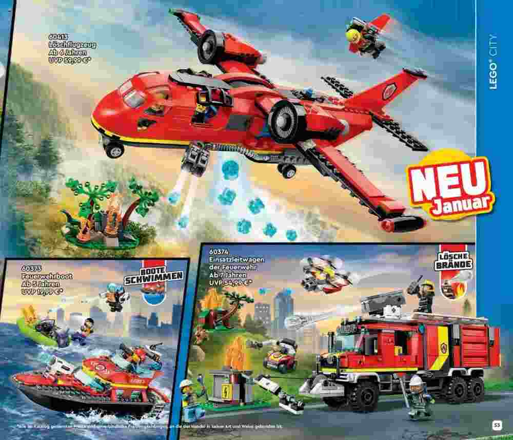 Lego Flugblatt (ab 04.01.2024) - Angebote und Prospekt - Seite 53
