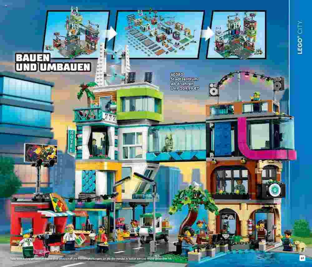 Lego Flugblatt (ab 04.01.2024) - Angebote und Prospekt - Seite 61