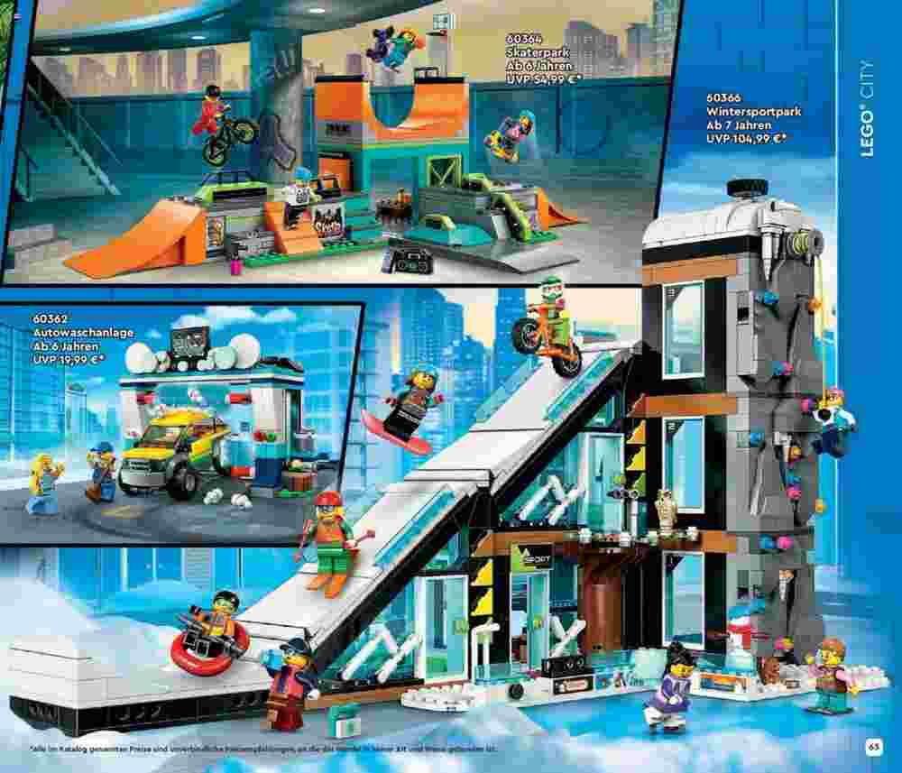 Lego Flugblatt (ab 04.01.2024) - Angebote und Prospekt - Seite 63