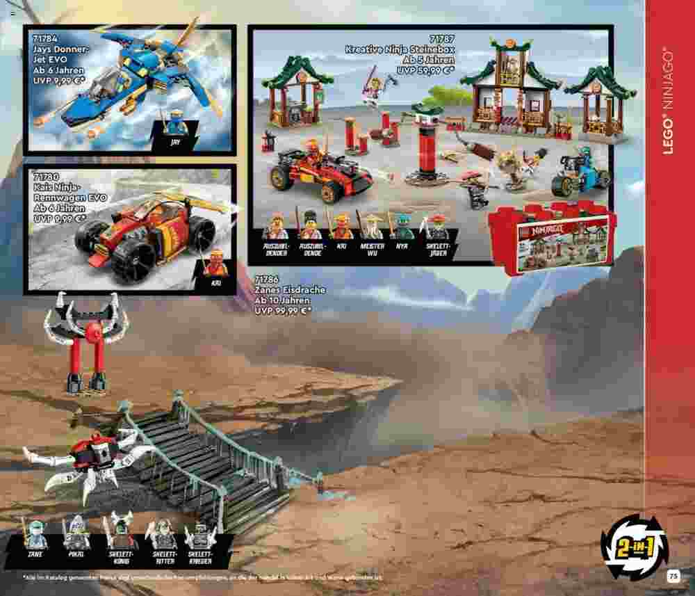 Lego Flugblatt (ab 04.01.2024) - Angebote und Prospekt - Seite 75