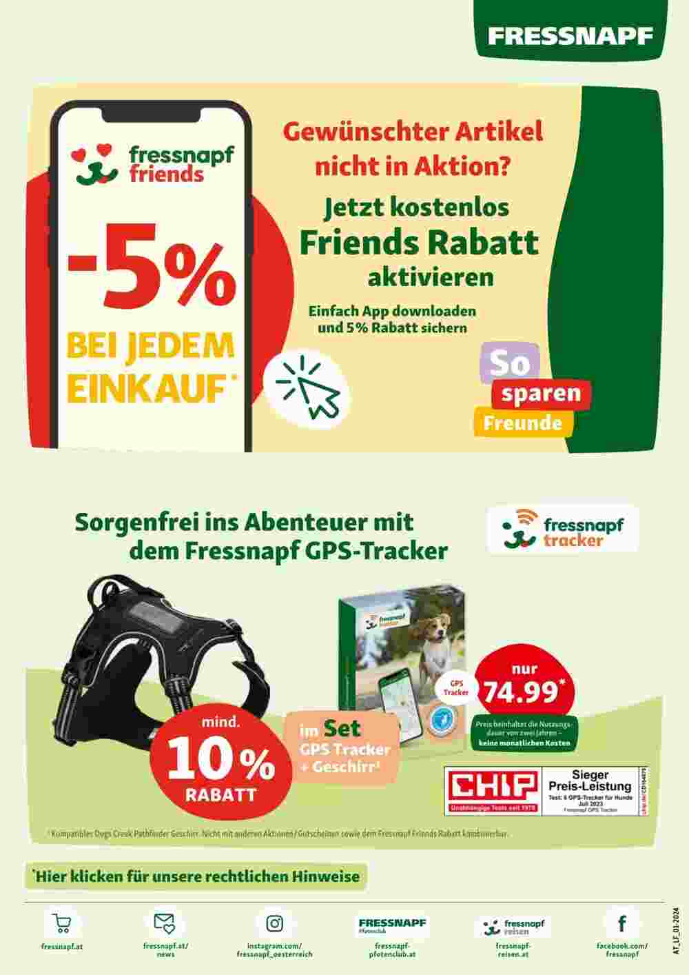 Fressnapf Flugblatt (ab 08.01.2024) - Angebote und Prospekt - Seite 17