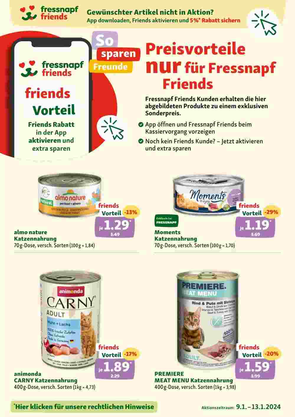 Fressnapf Flugblatt (ab 08.01.2024) - Angebote und Prospekt - Seite 3