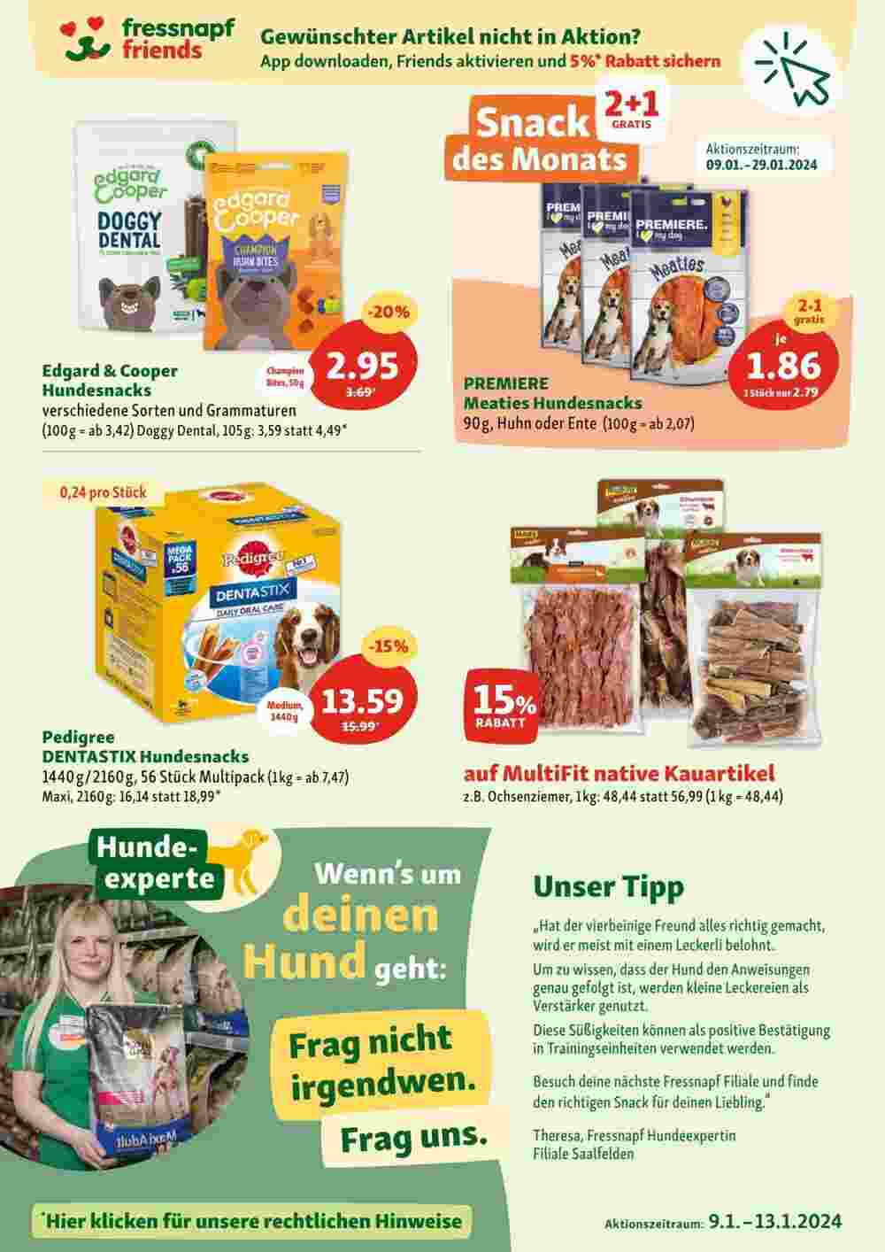 Fressnapf Flugblatt (ab 08.01.2024) - Angebote und Prospekt - Seite 4