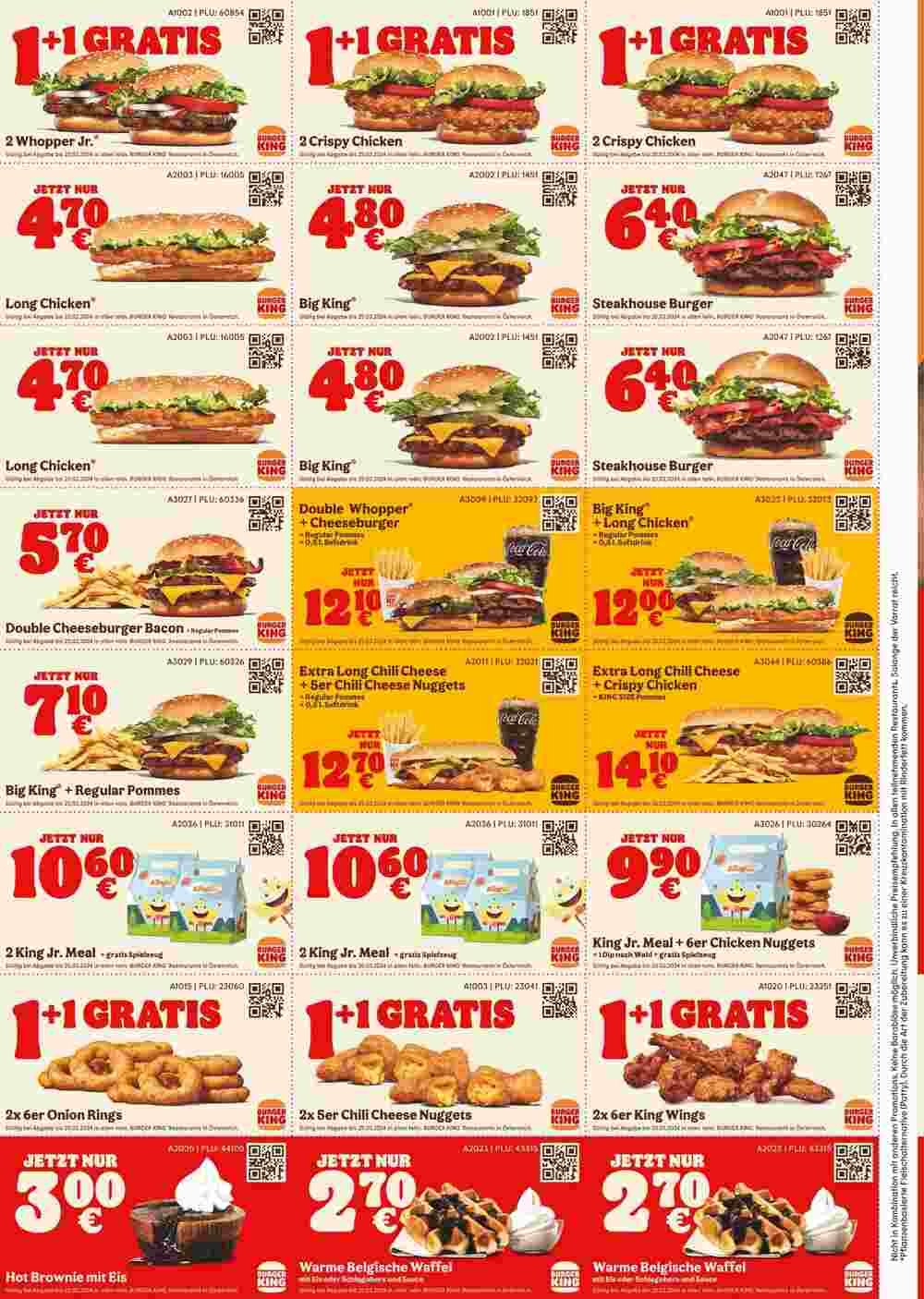 Burger King Flugblatt (ab 09.01.2024) - Angebote und Prospekt - Seite 2