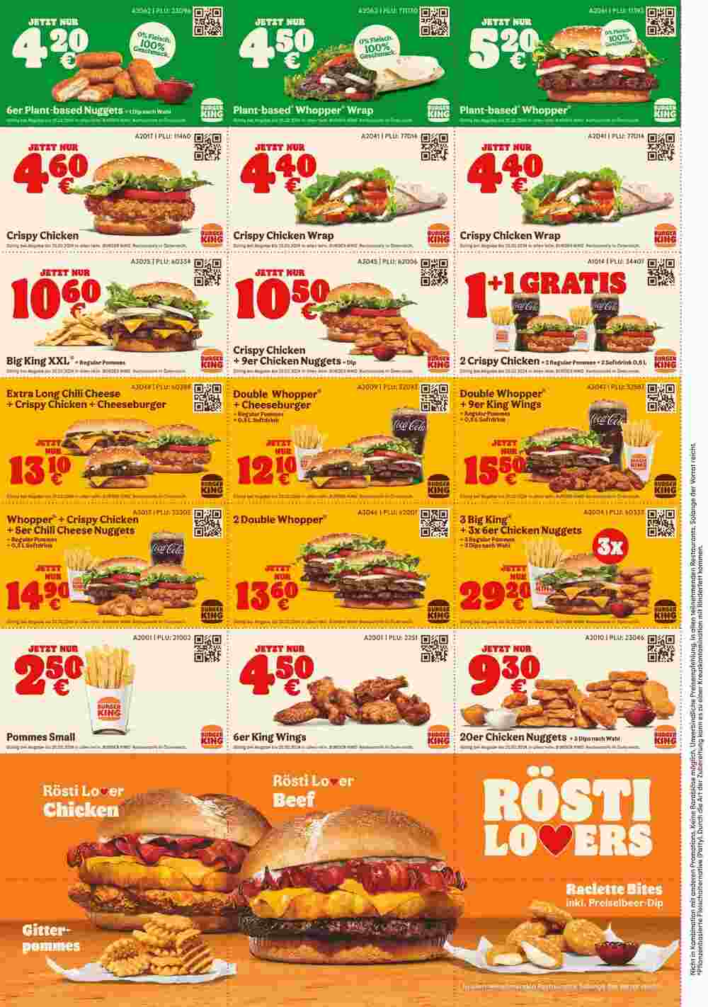 Burger King Flugblatt (ab 09.01.2024) - Angebote und Prospekt - Seite 4