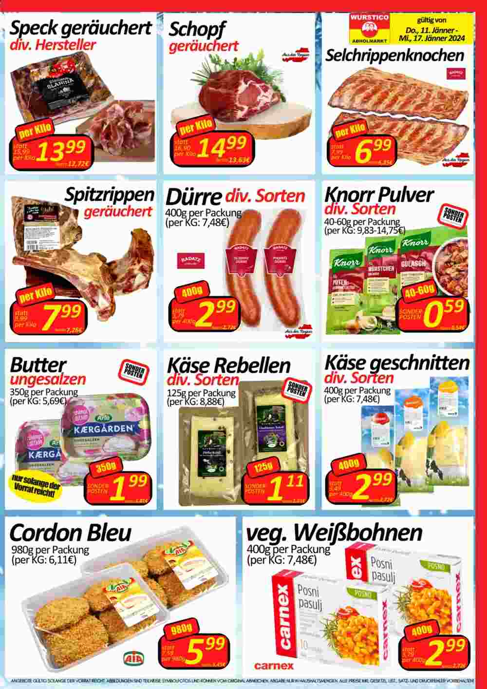 Wurstico Flugblatt (ab 11.01.2024) - Angebote und Prospekt - Seite 3