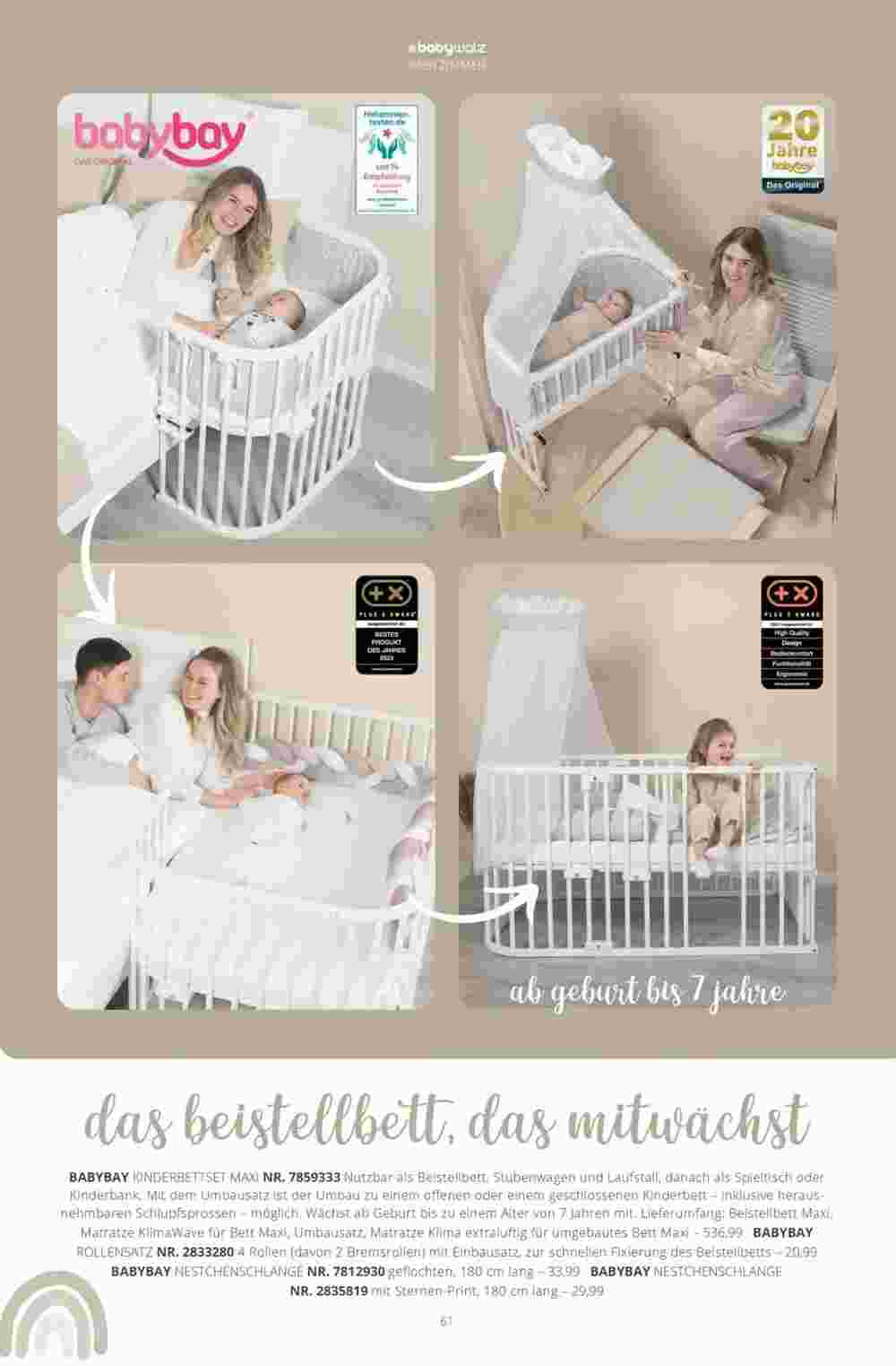 Baby Walz Flugblatt (ab 12.01.2024) - Angebote und Prospekt - Seite 61