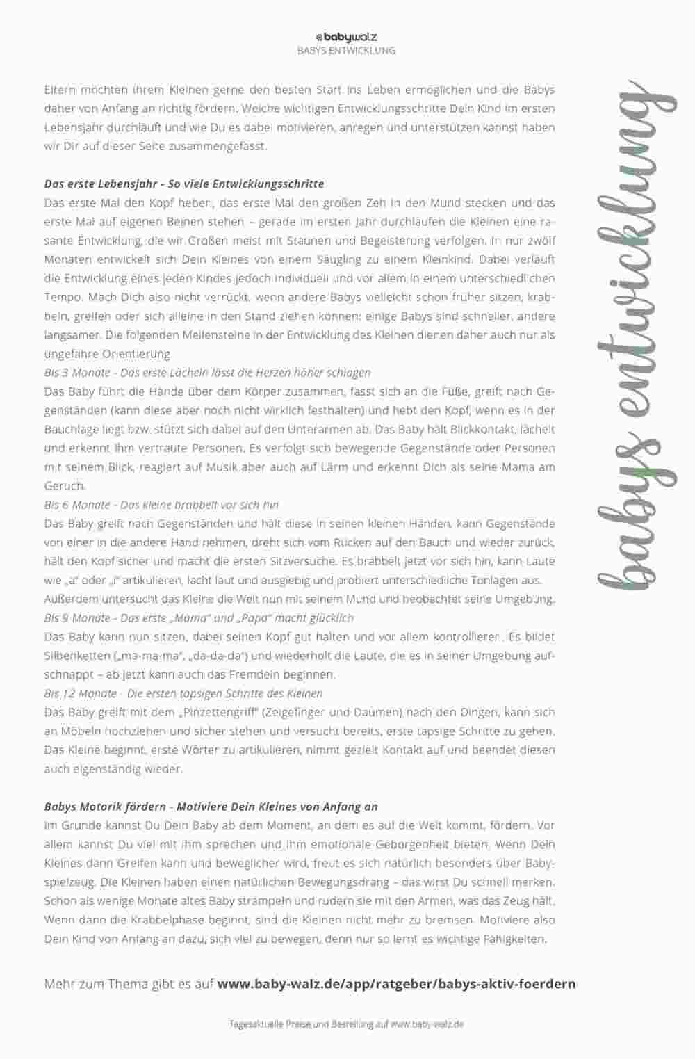 Baby Walz Flugblatt (ab 12.01.2024) - Angebote und Prospekt - Seite 7