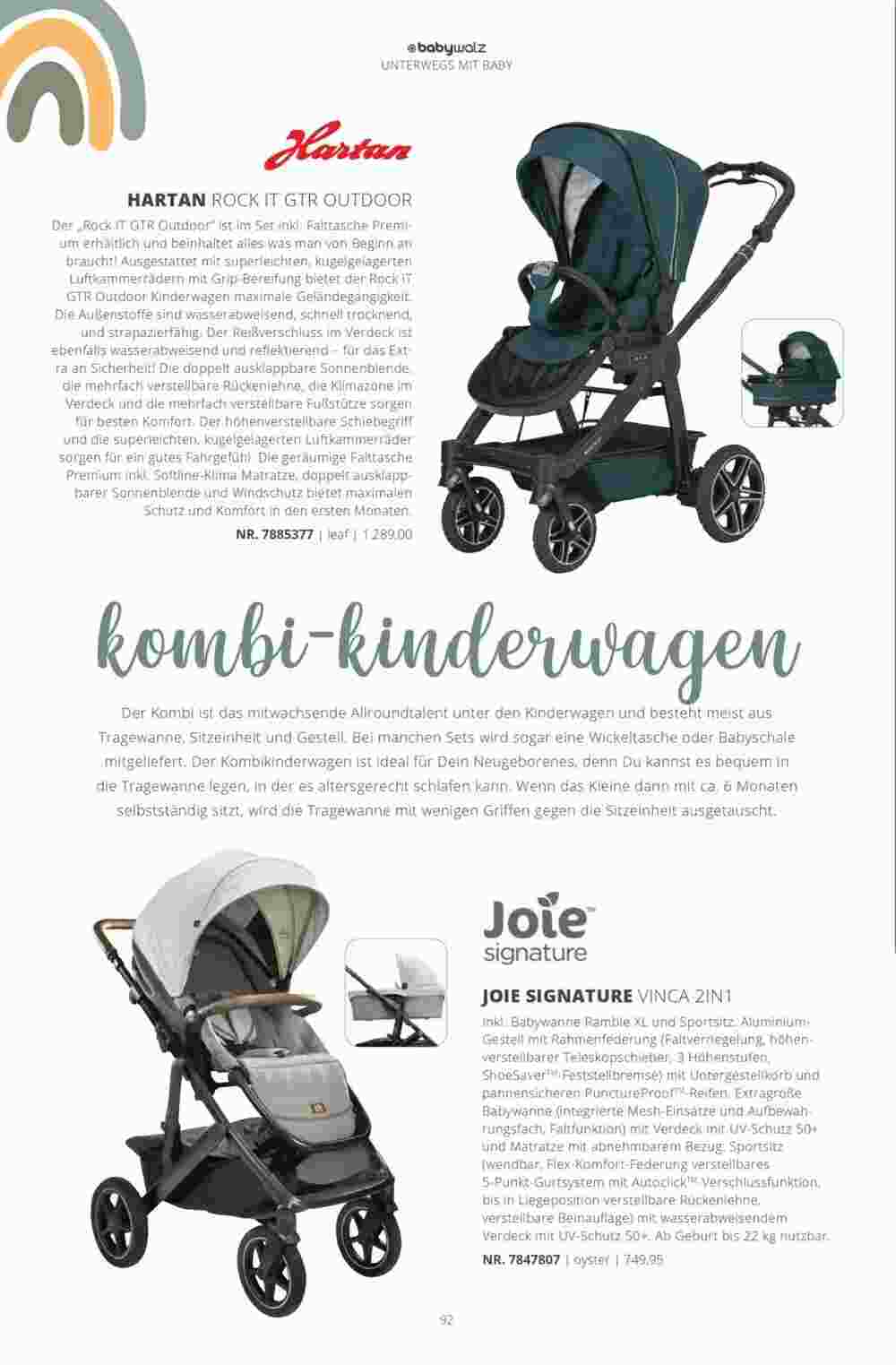 Baby Walz Flugblatt (ab 12.01.2024) - Angebote und Prospekt - Seite 92