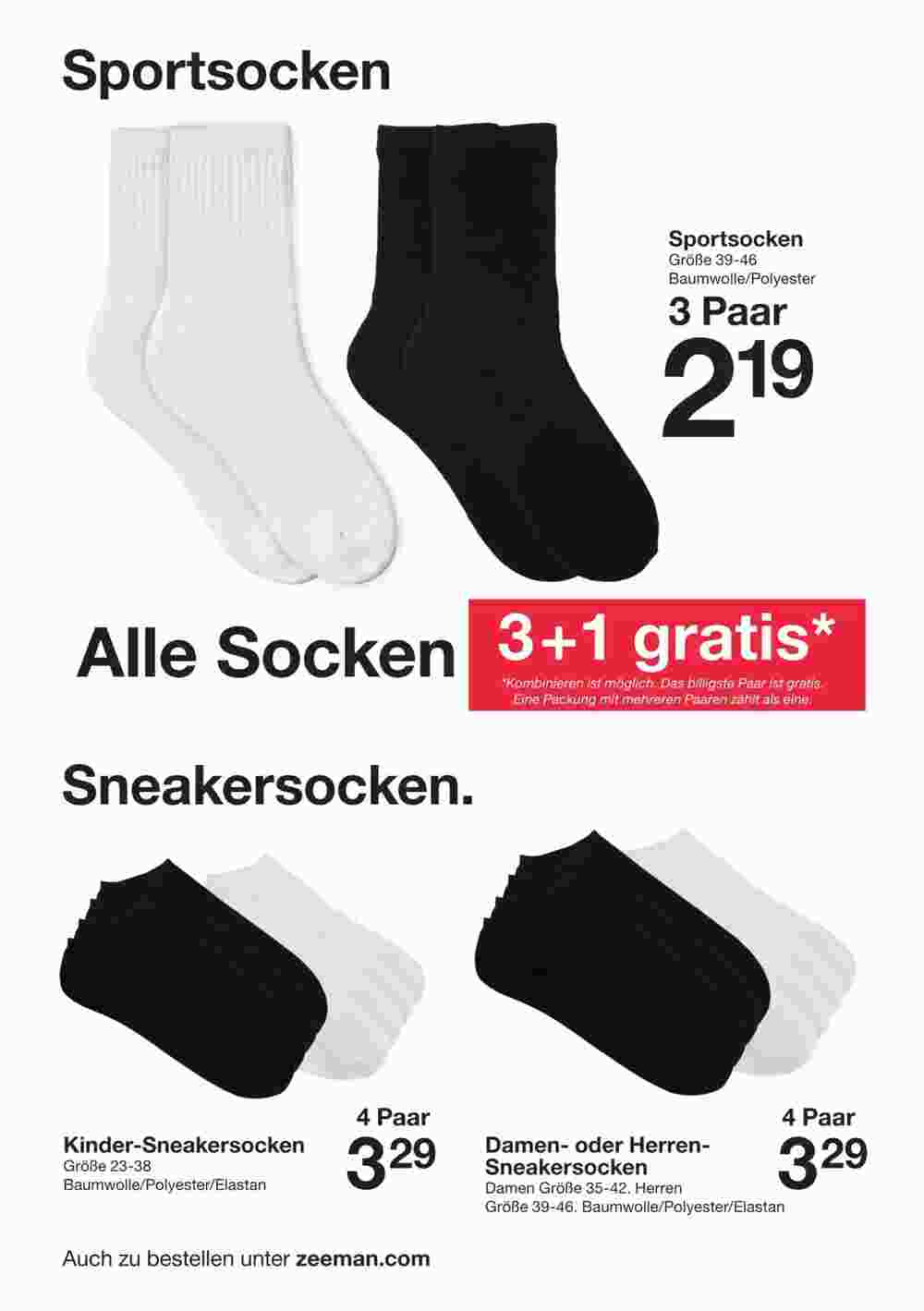 Zeeman Flugblatt (ab 13.01.2024) - Angebote und Prospekt - Seite 14