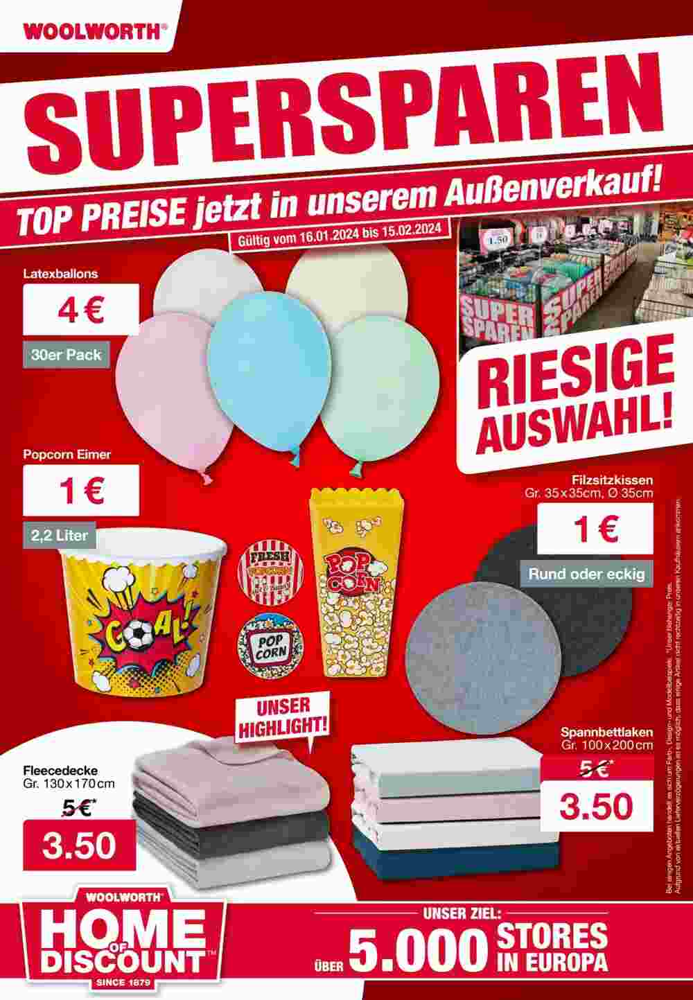 Woolworth Flugblatt (ab 17.01.2024) - Angebote und Prospekt - Seite 30