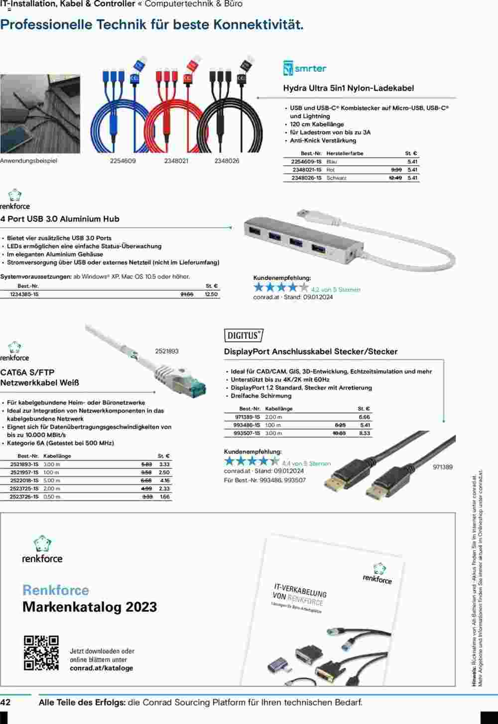 Conrad Flugblatt (ab 23.01.2024) - Angebote und Prospekt - Seite 44