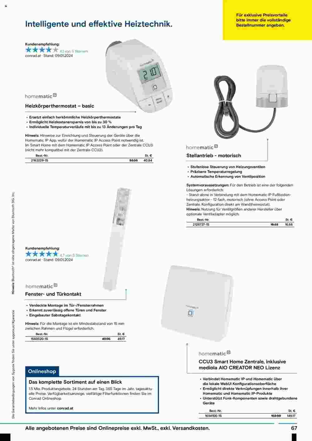 Conrad Flugblatt (ab 23.01.2024) - Angebote und Prospekt - Seite 69