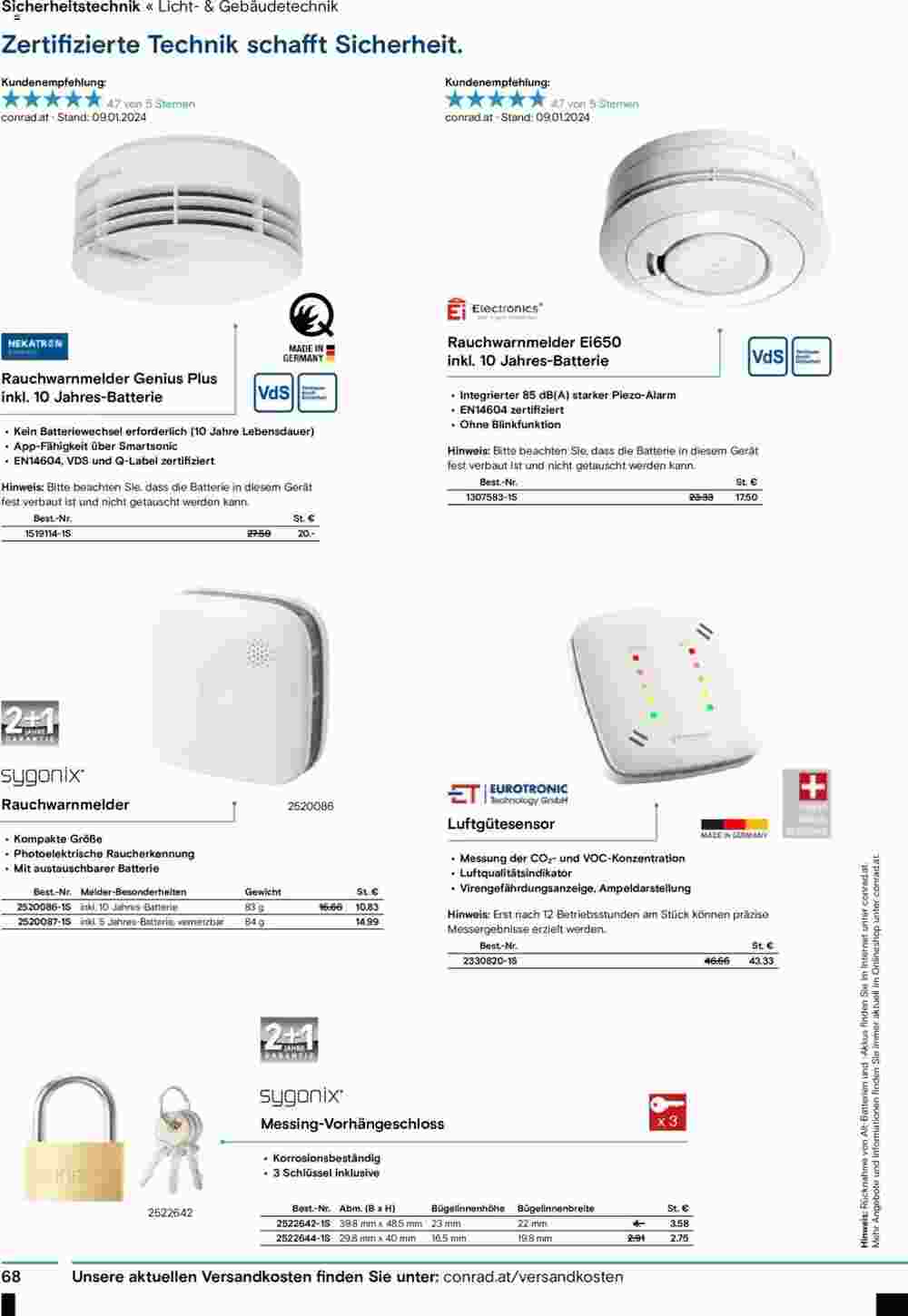 Conrad Flugblatt (ab 23.01.2024) - Angebote und Prospekt - Seite 70