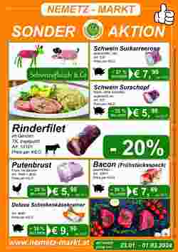 Nemetz Markt Flugblatt (ab 23.01.2024) - Angebote und Prospekt