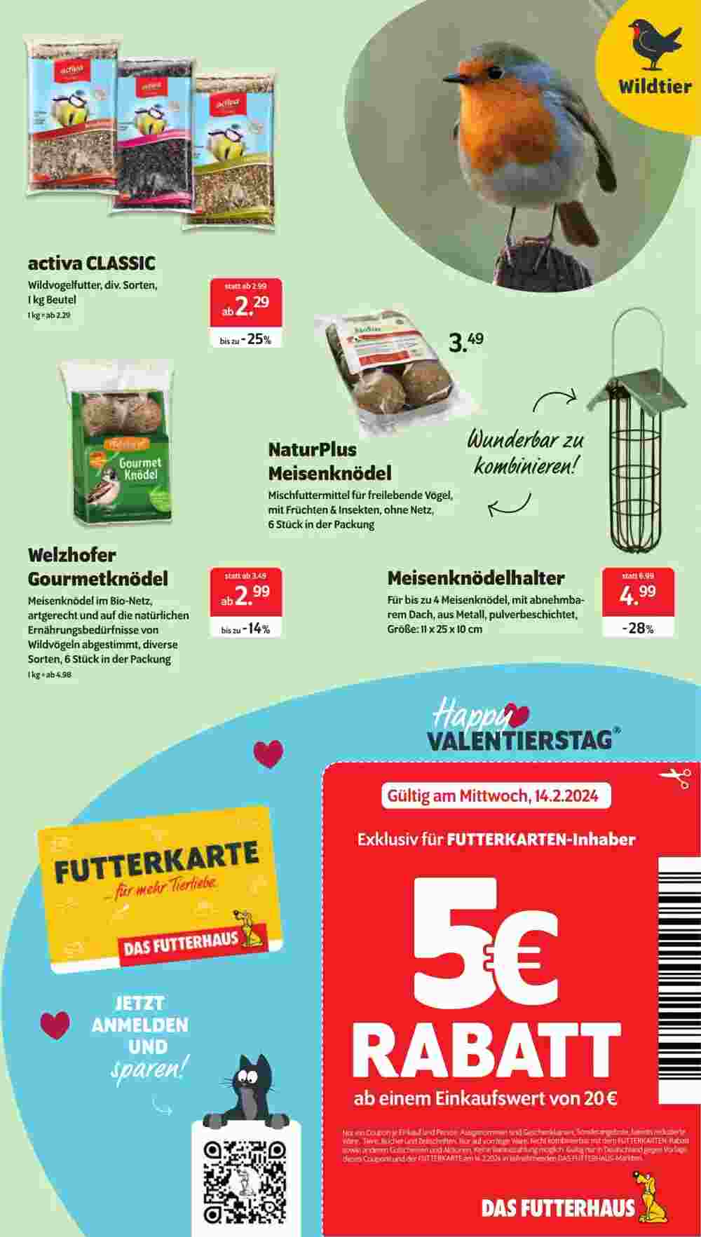 Das Futterhaus Flugblatt (ab 27.01.2024) - Angebote und Prospekt - Seite 9