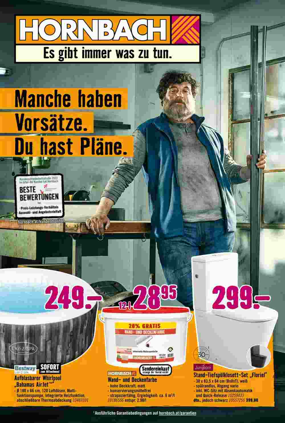 Hornbach Flugblatt (ab 29.01.2024) - Angebote und Prospekt - Seite 1