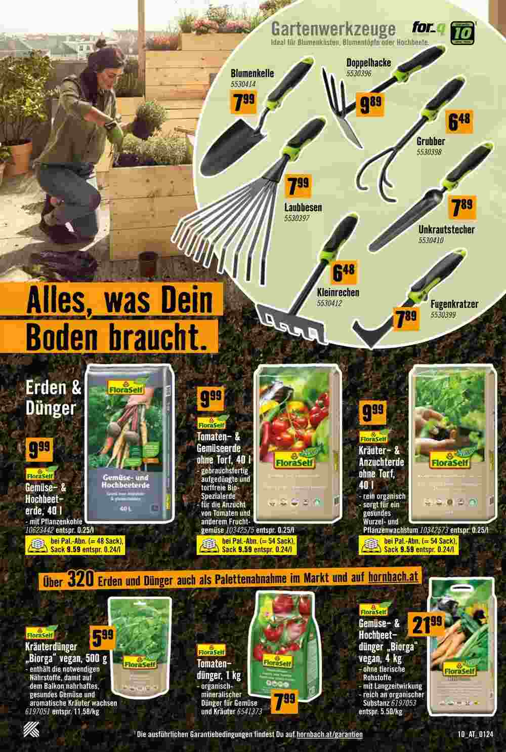 Hornbach Flugblatt (ab 29.01.2024) - Angebote und Prospekt - Seite 10