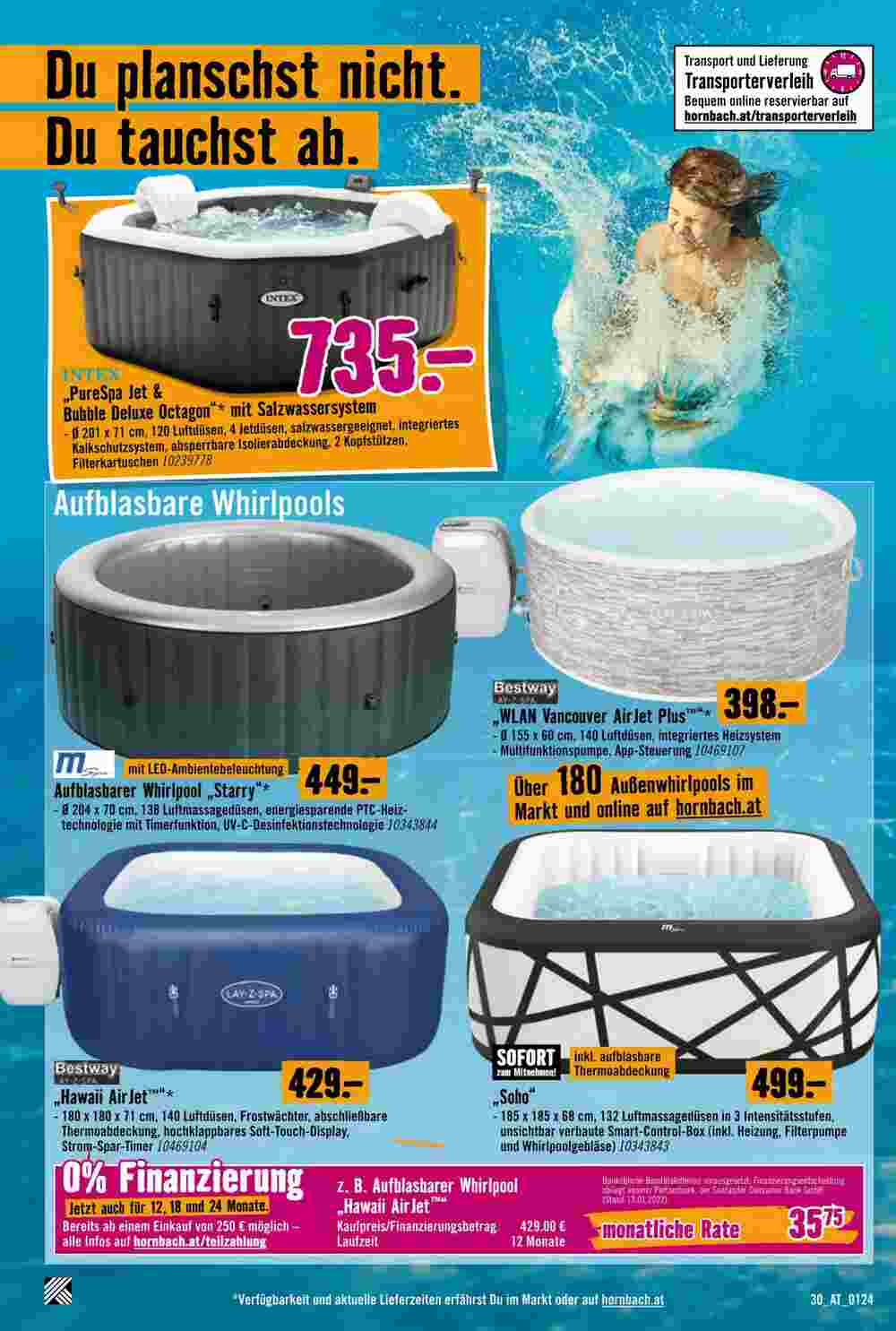 Hornbach Flugblatt (ab 29.01.2024) - Angebote und Prospekt - Seite 30